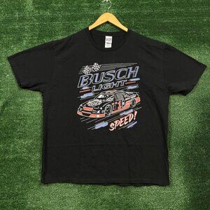 Busch Light Beer Speed Oversized T-Shirt Size Extra Large